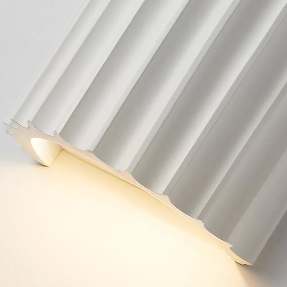 Wandleuchte Resin Halbrund Minimalistisch G9 LED Schlafzimmer Flur Wohnzimmer Modern | Sansoti
