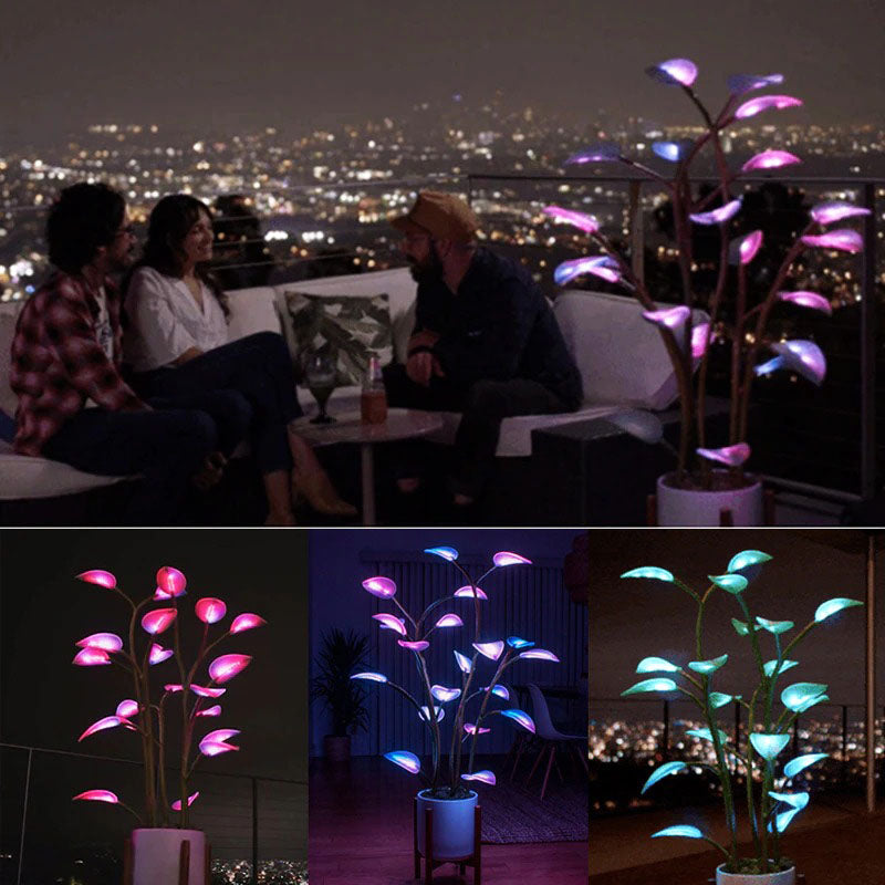 Lampe LED pour plantes 40 cm à changement de couleur, USB, lampe d’ambiance et veilleuse décorative pour salon et bureau | Sansoti