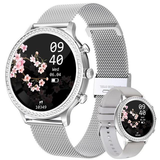 Cyfrowy zegarek na rękę z czujnikiem zdrowotnym, ekranem dotykowym, wodoodpornością IP68, funkcją połączenia alarmowego, bateria na 14 dni, smartwatch | Sansoti