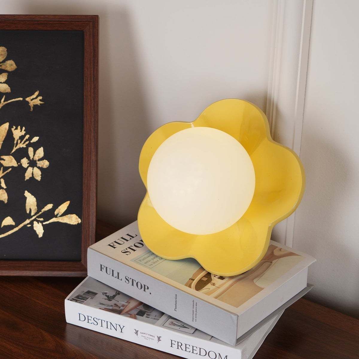 Wandlamp Bloemblaadjes Design Hars Glas G9 Fitting Dimbaar Woonkamer Slaapkamer 3 Kleuren Sfeervol Licht | Sansoti