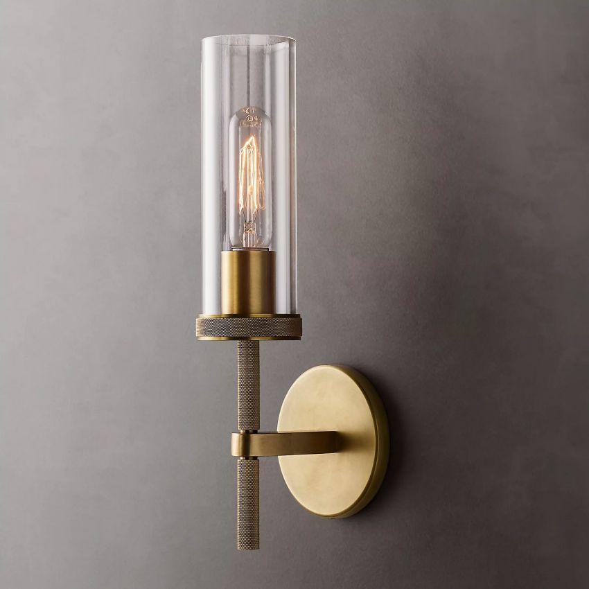 Wandlamp Kristalglas Messing Dimbaar E26 Fitting Woonkamer Slaapkamer Gang Verticaal Horizontaal Montage | Sansoti