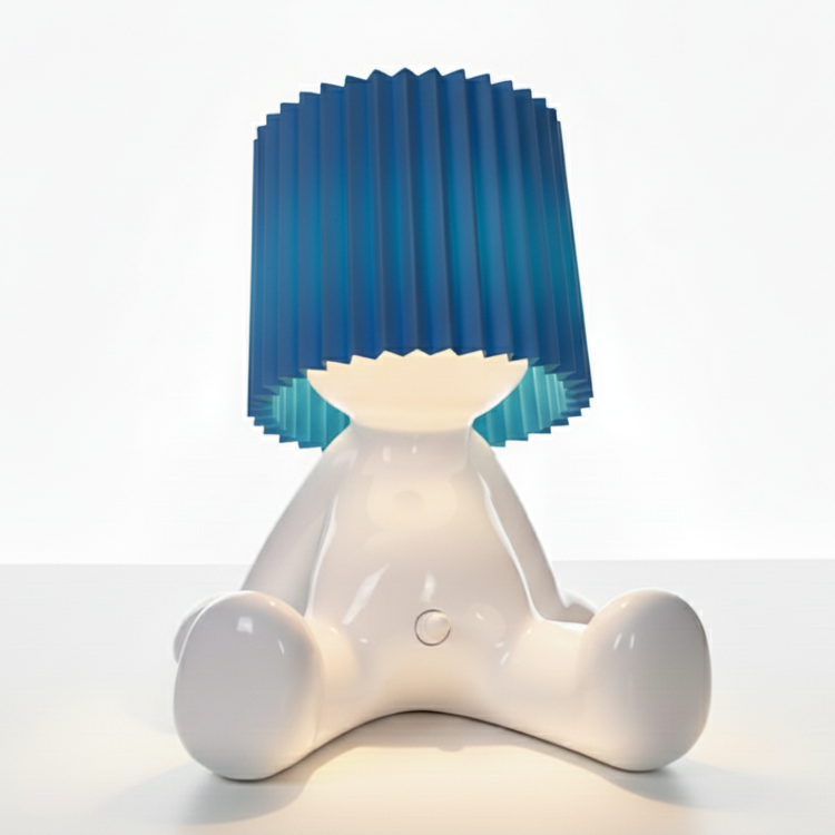 Seated LED Table Lamp with Battery – Wireless in 8 Colors | Sansoti