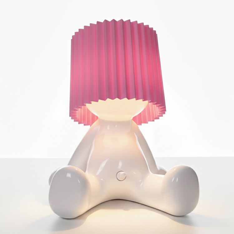 Seated LED Table Lamp with Battery – Wireless in 8 Colors | Sansoti