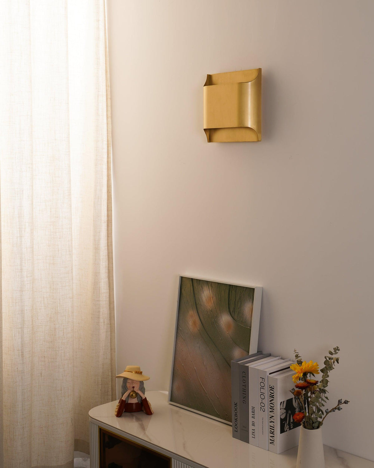 Wandlamp Messing G9 Fitting Scandinavisch Design Zwart of Goudkleur voor Hal Woonkamer Slaapkamer Stijlvol | Sansoti