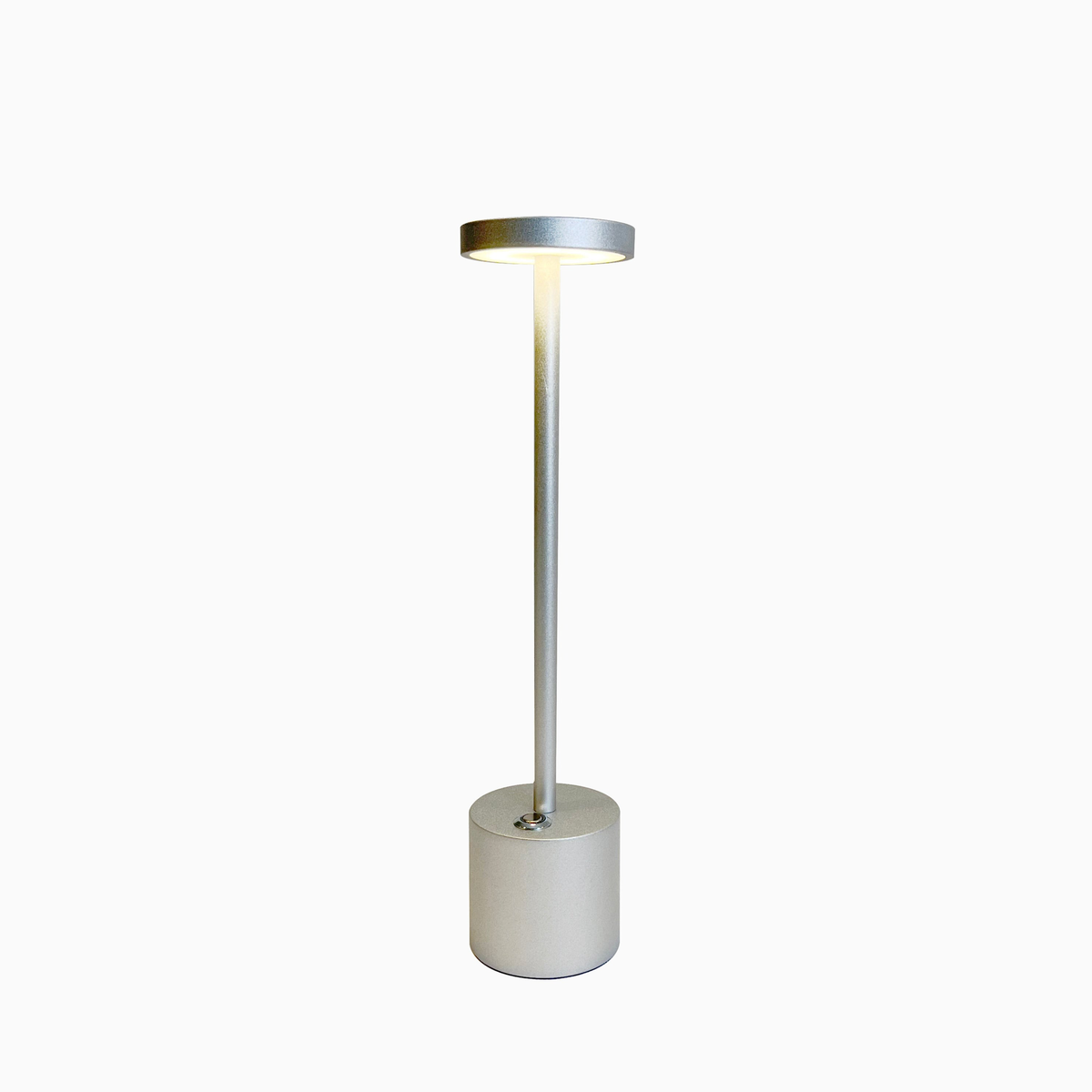 Lampe de Table Sans Fil Rechargeable LED Aluminium Dimmable IP54 Extérieur Intérieur Terrasse | Sansoti