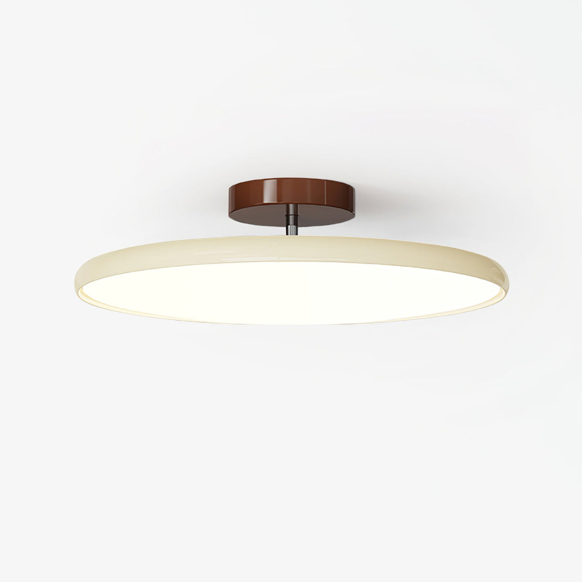 Adjustable Colored Metal Acrylic Dimmable Modern Minimalist LED Ceiling Light for Living Room and Bedroom | Sansoti