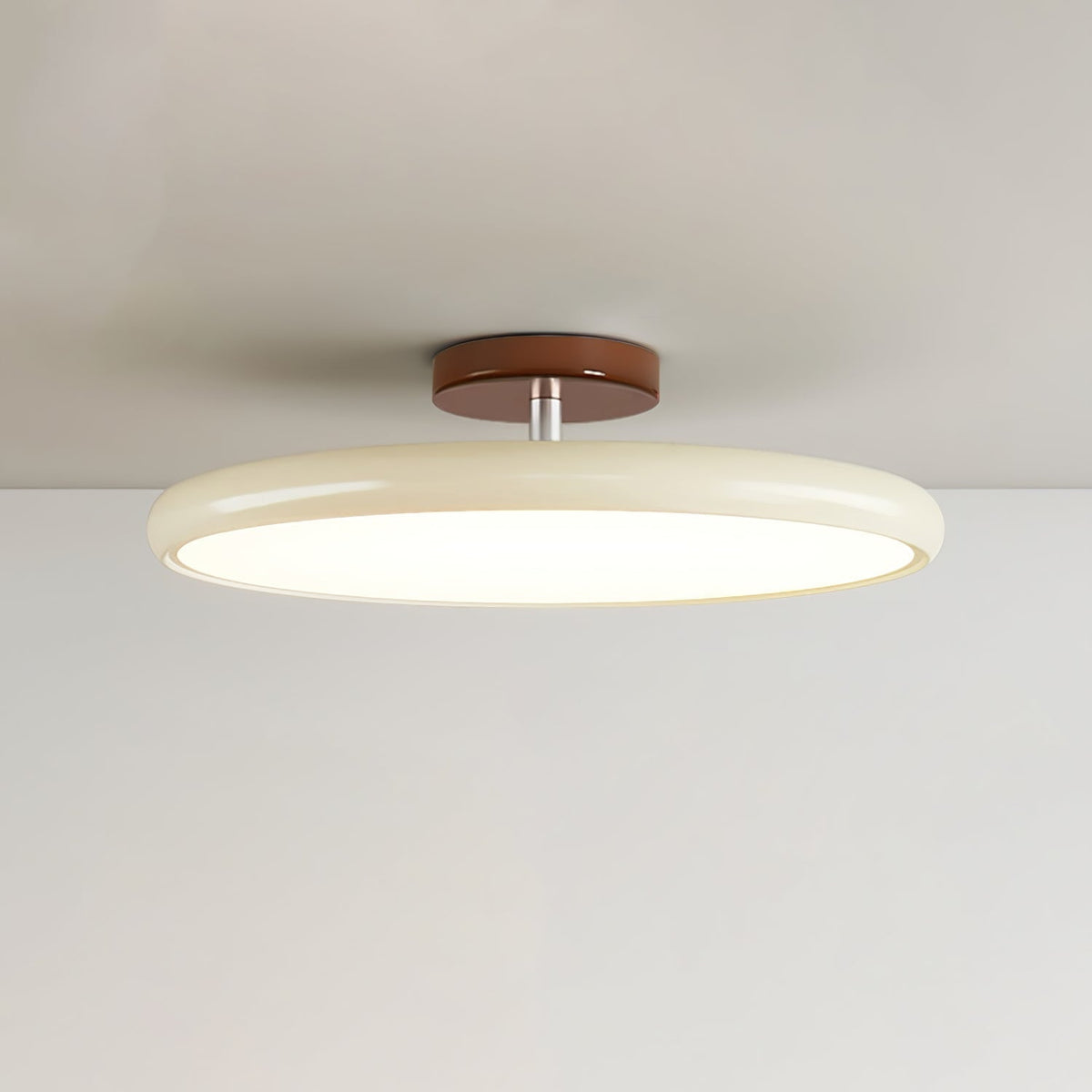 Adjustable Colored Metal Acrylic Dimmable Modern Minimalist LED Ceiling Light for Living Room and Bedroom | Sansoti