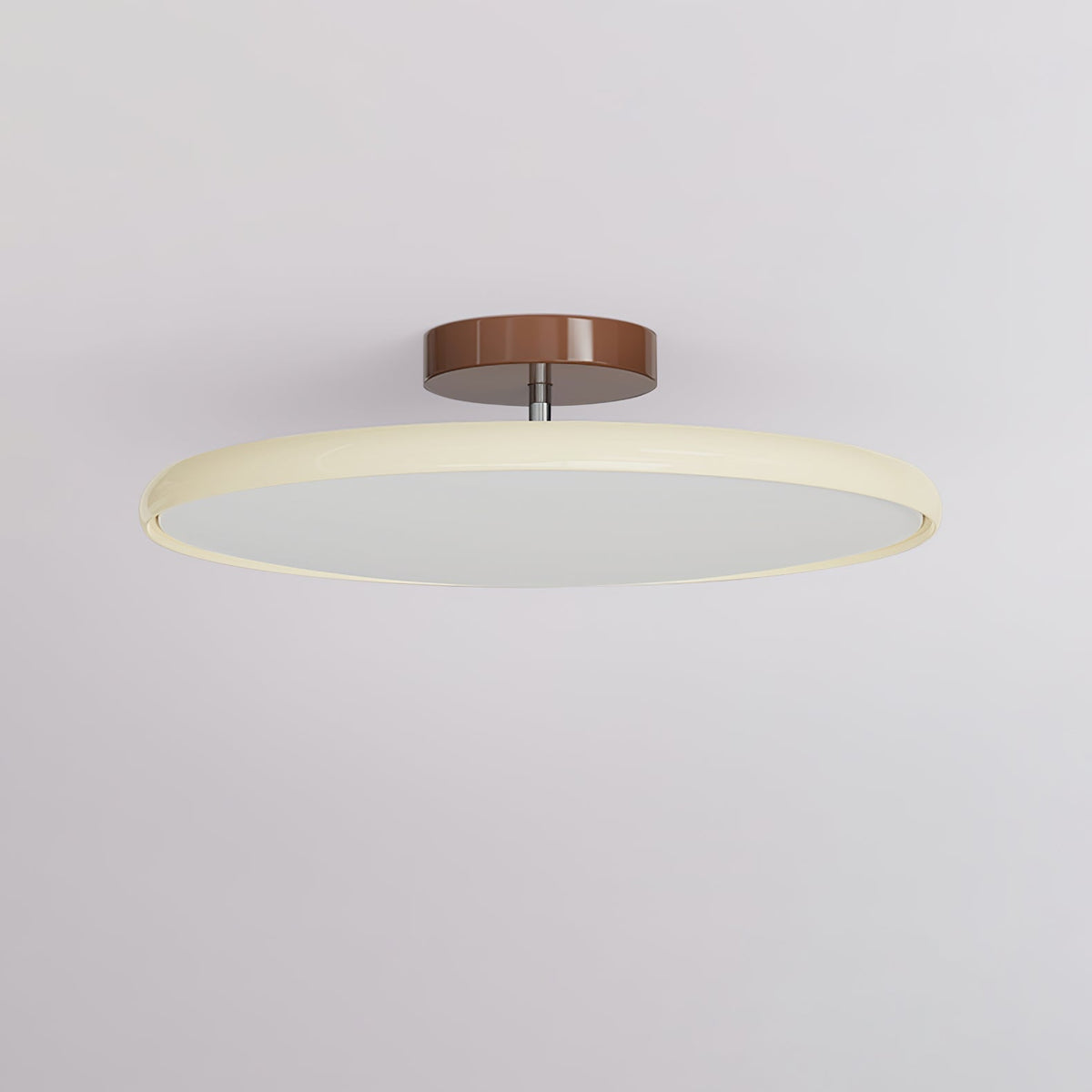 Adjustable Colored Metal Acrylic Dimmable Modern Minimalist LED Ceiling Light for Living Room and Bedroom | Sansoti