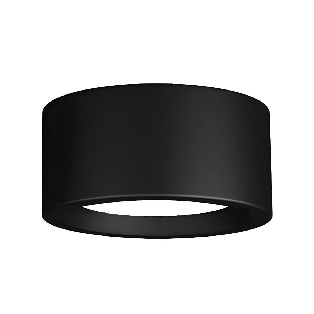 Round Surface-Mounted LED Ceiling Light Adjustable Light Color Black White 10-18 cm Living Room Hallway Corridor Kitchen Bedroom | Sansoti
