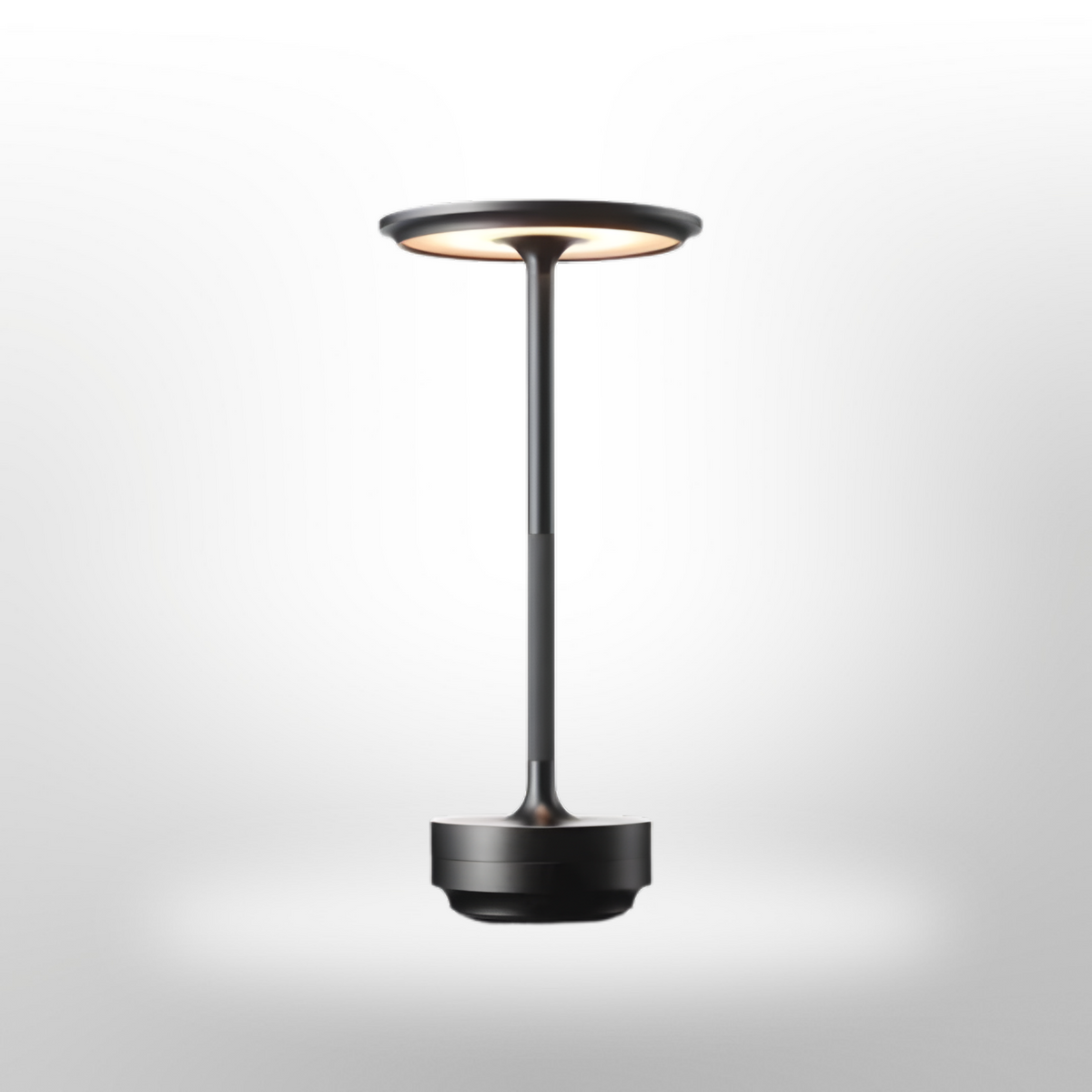 Table Lamp Wireless LED Dimmable Metal Gold Black Silver Rechargeable Touch Lamp Night Lamp Desk Lamp Modern Design | Sansoti