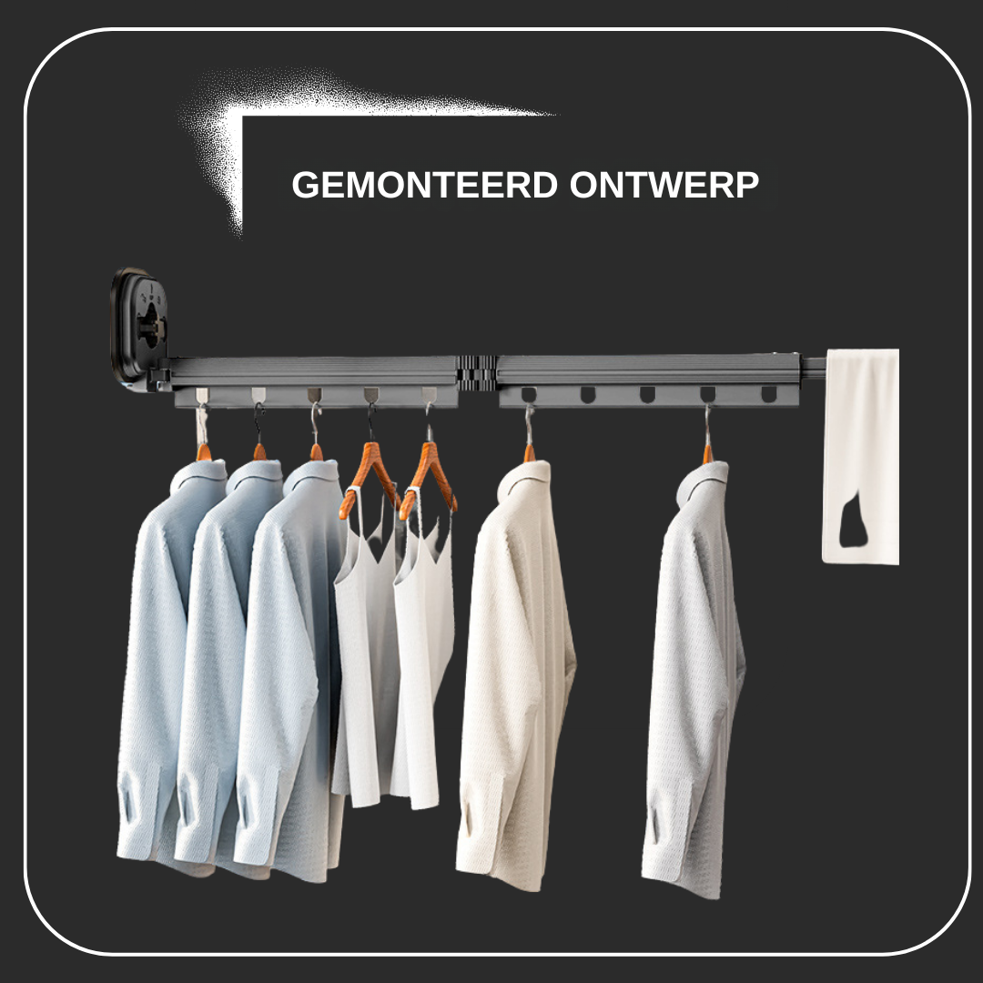 Foldable Drying Rack for Wall or Door – Space-Saving Foldable Drying Rack – Compact & Versatile Design for Small Spaces | Sansoti
