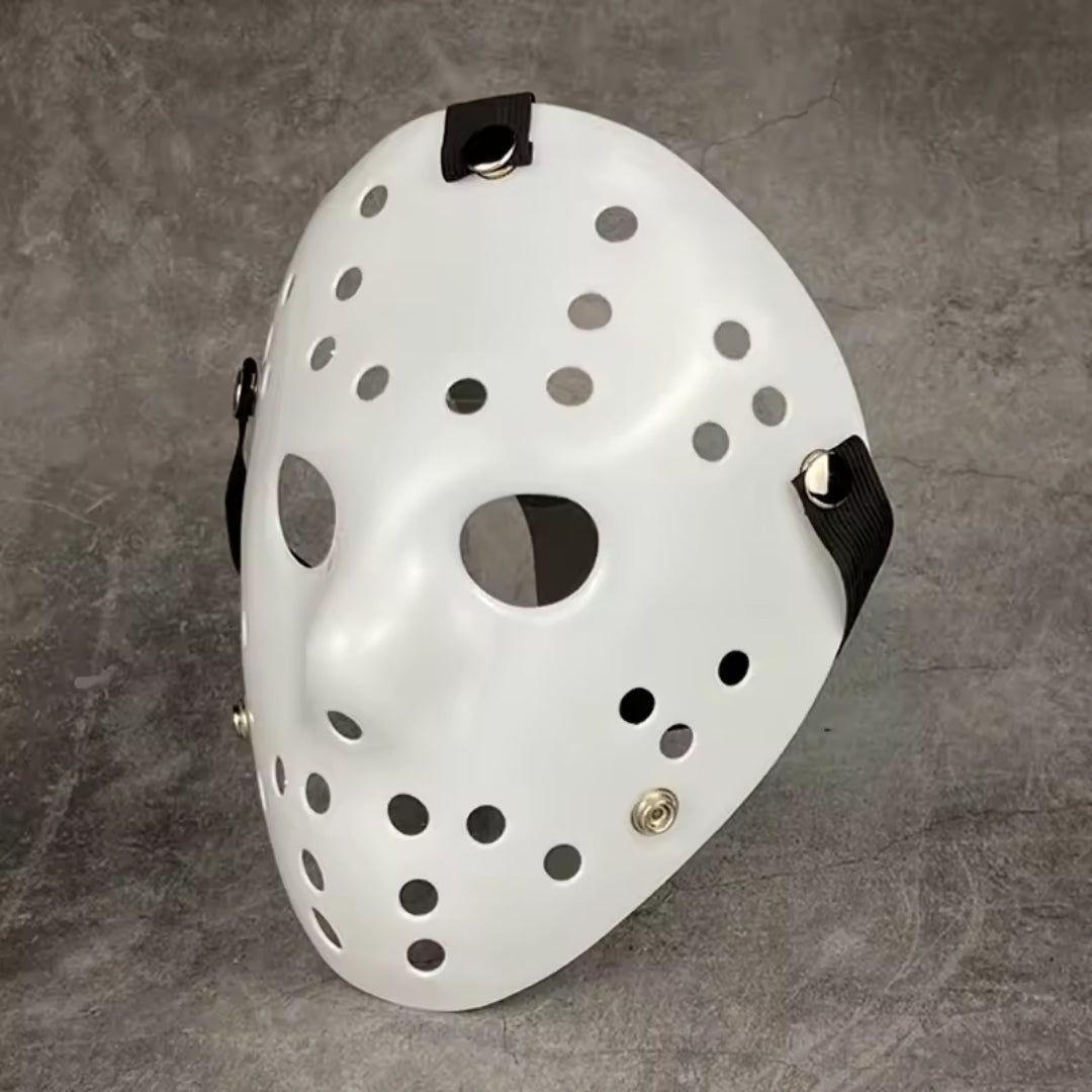 Horrormasker Wit EVA Halloween Verkleedmasker Volwassenen Cosplay Themafeest Griezelig Scary Party Accessoire | Sansoti