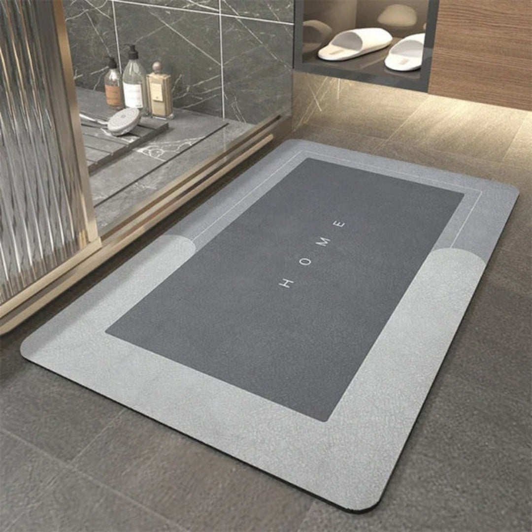 Antislip Badmat met Sneldrogende Vochtabsorptie voor Badkamer Keuken en Hal Moderne Vloerbescherming | Sansoti