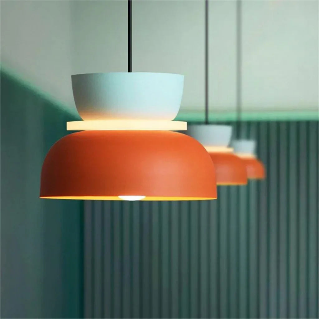 Sansoti | Lucie Nordic Pendant Lamp with Color Accents