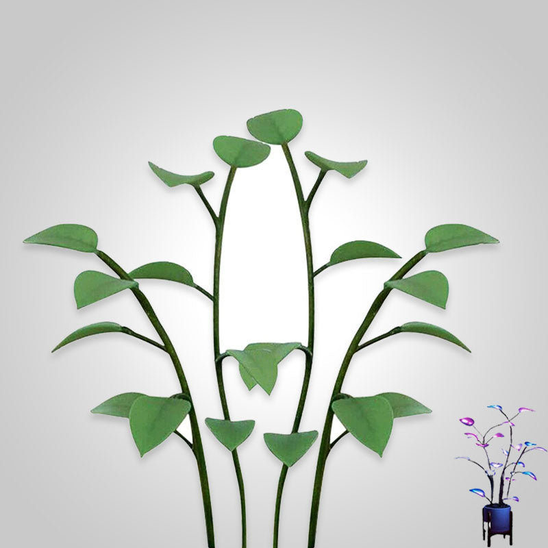 LED-Pflanzenlampe 40 cm mit Farbwechsel, USB-Stimmungslicht und Nachtbeleuchtung – Dekorative Beleuchtung für Wohnzimmer und Schreibtisch | Sansoti