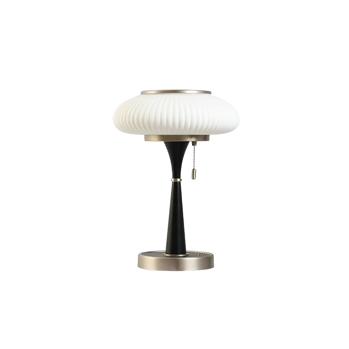 Table Lamp with Mushroom Shade – Vintage Design Lighting for Desks and Nightstands | Sansoti