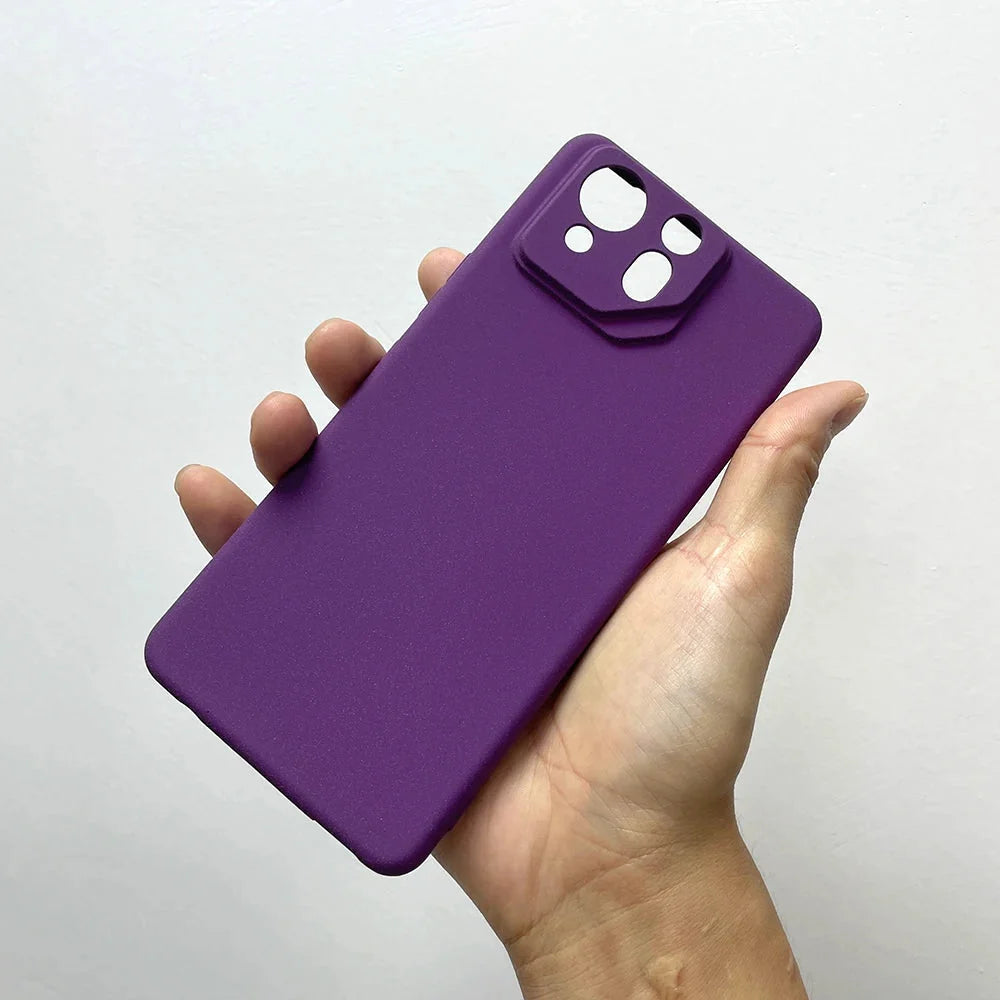 Silikon-Telefonhülle, matt, fingerabdruckabweisend, stoßfest, Schutz für kabelloses Laden, Smartphone-Case | Sansoti