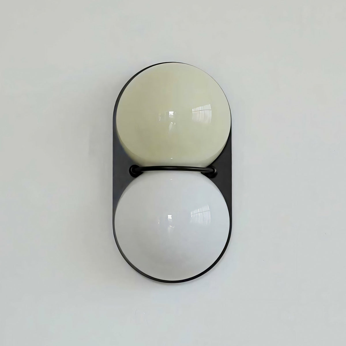 Modern Double Glass Wall Lamp – Playful Lighting with Colored Glass for Bedroom & Kids Room | Sansoti