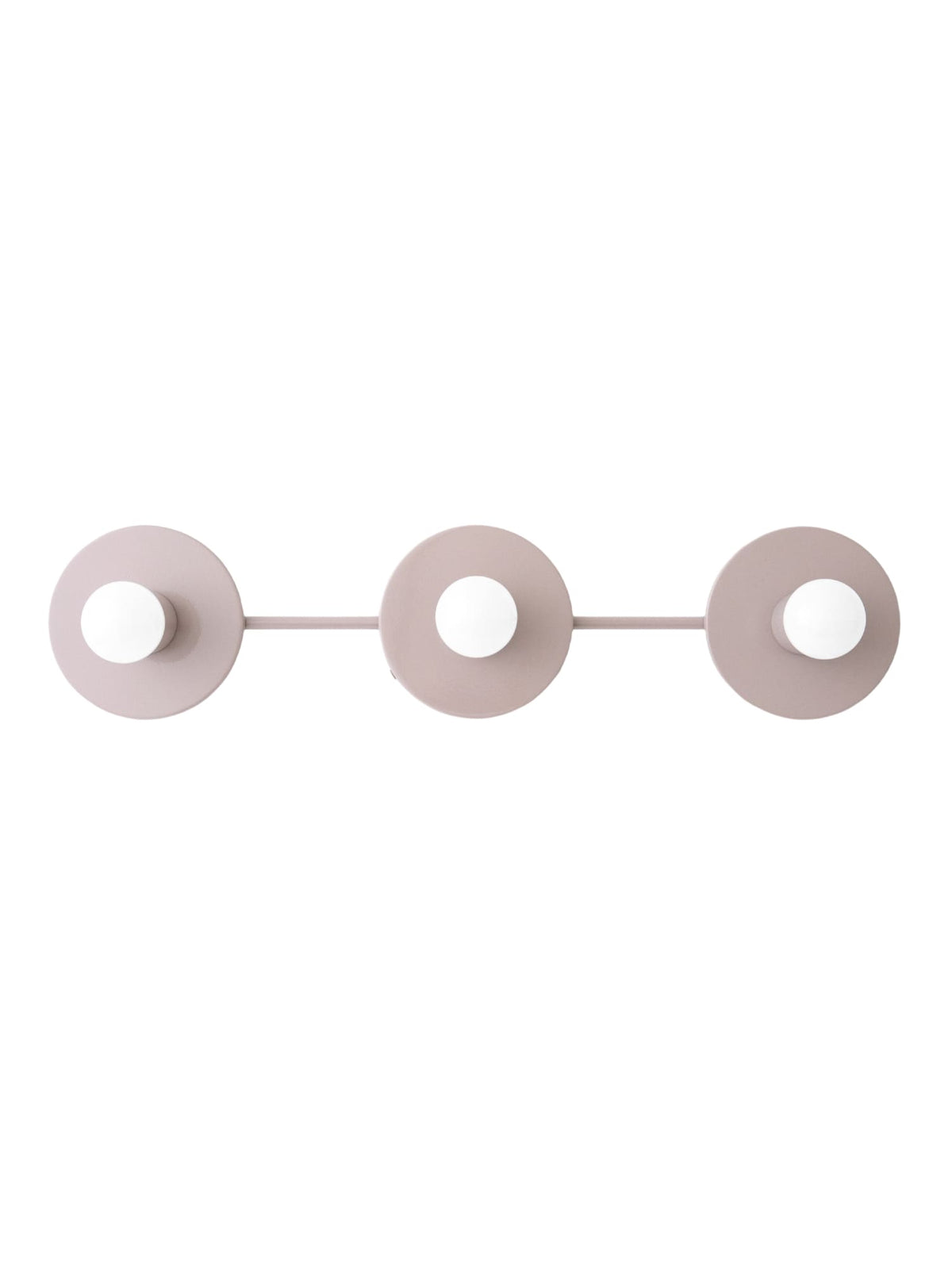 Minimalist Bathroom Lamp with Three Light Points - Available in Multiple Colors | Sansoti