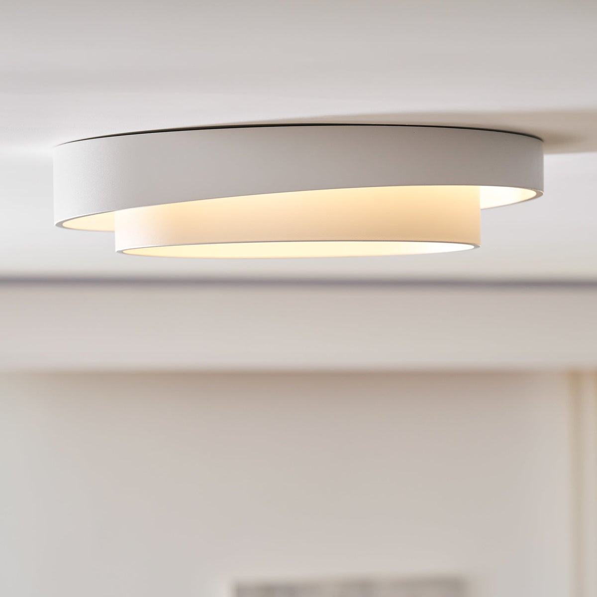 Deckenleuchte Zylinder Eisen Acryl Weiß Grau Schwarz Wohnzimmer Schlafzimmer LED 3000K 4000K 6000K Ø40 Ø50 Ø60cm Deckenlampe Dimmbar | Sansoti