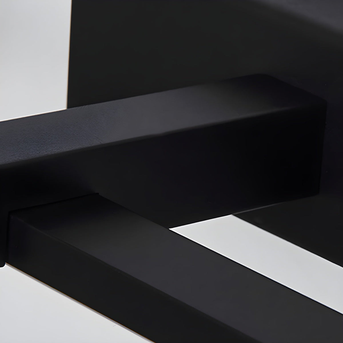 Linear Mirror Lighting Metal – Integrated LED Wall Lamp in Black – 3 Lengths | Sansoti