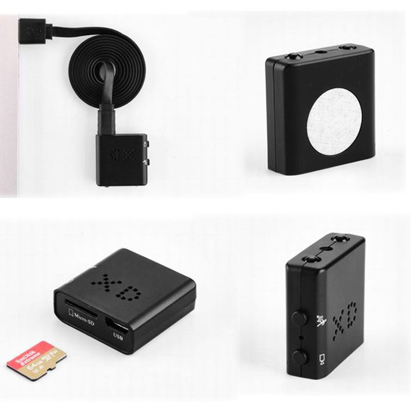 Discreet Compact Security Camera Full-HD 1080P WiFi Night Vision Motion Detection | Sansoti