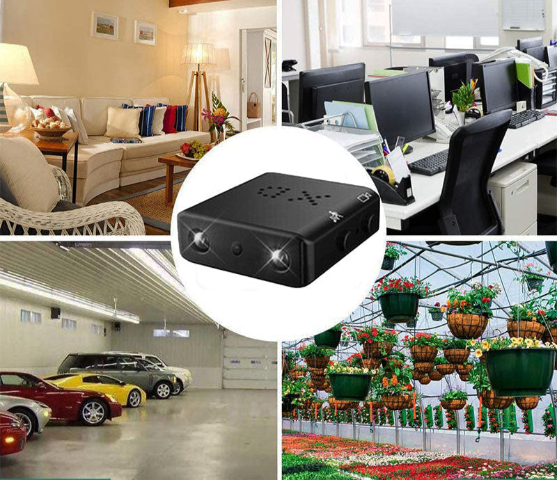 Discreet Compact Security Camera Full-HD 1080P WiFi Night Vision Motion Detection | Sansoti