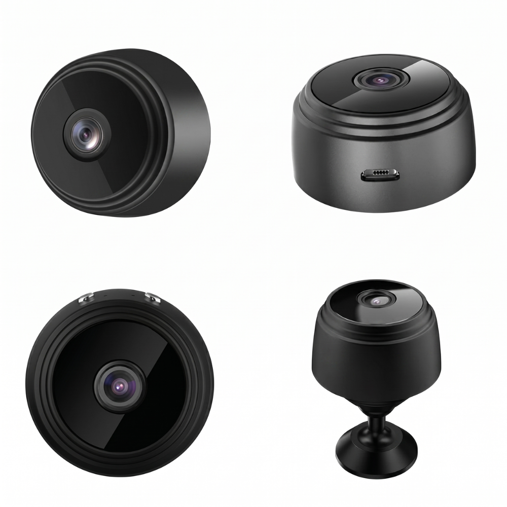 Wireless Rearview Camera Full HD 720P for Camper Truck Trailer – Magnetic Mount 360° Rotatable | Sansoti