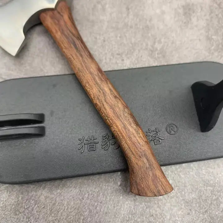 Mini dekorative Axt-Ornament Metall und Holz mit rustikalem Ständer Schreibtisch Geschenk | Sansoti