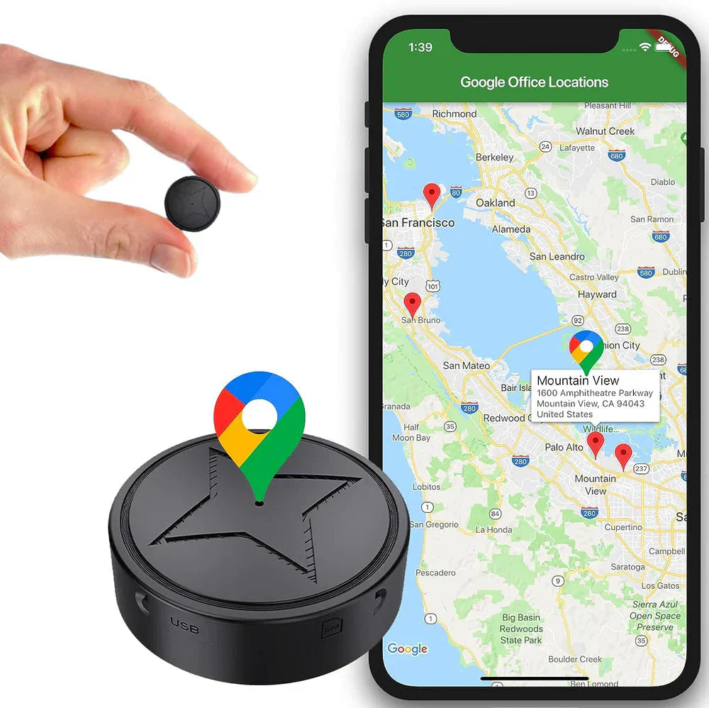 Magnetic GPS Tracker for Car and Vehicle Real-Time Tracking | Sansoti