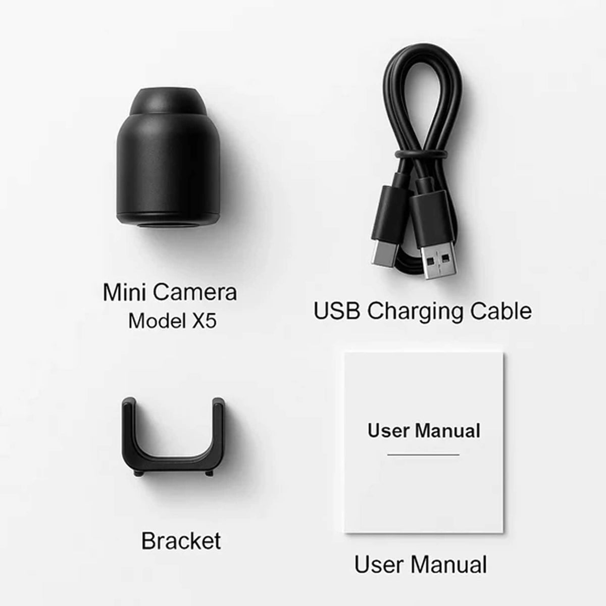 Compacte Bewakingscamera met Audio & Nachtzicht – WiFi & Hotspot | Sansoti