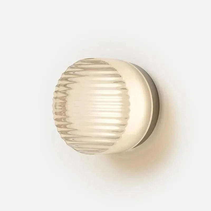 Applique murale LED dimmable aluminium verre moderne pour hall et chambre, éclairage intérieur élégant, lumière blanche chaude, 30 cm, design élégant pour salon | Sansoti