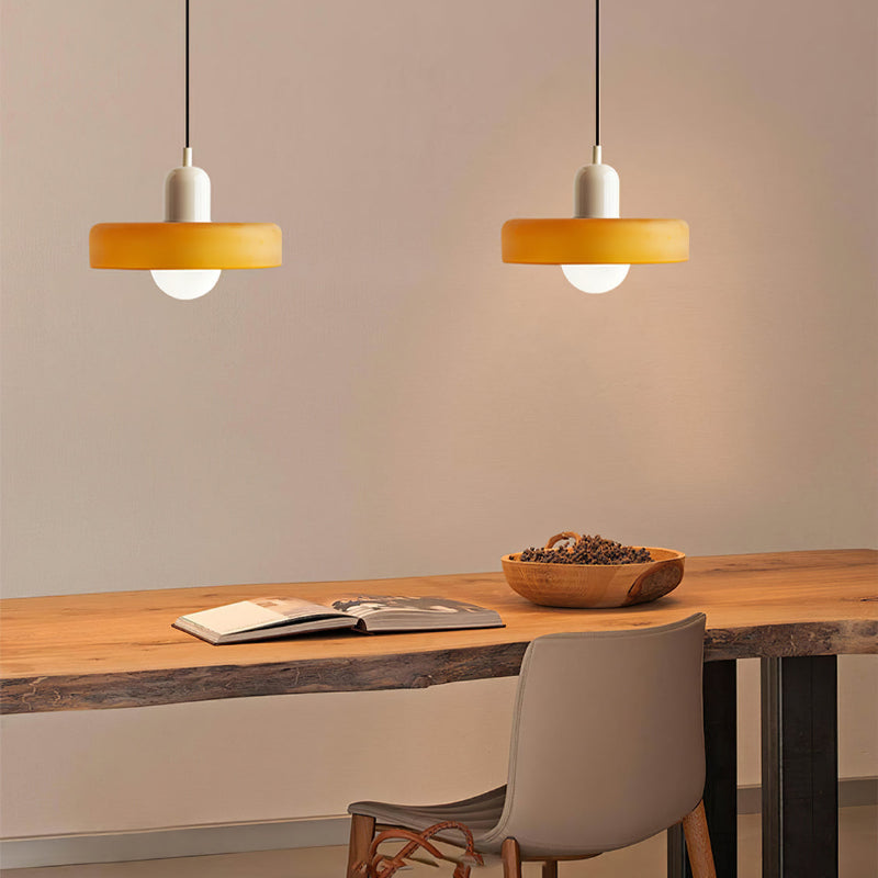 Adjustable Glass Pendant Lamp with Bauhaus Design – Dining Room and Living Room Lighting | Sansoti