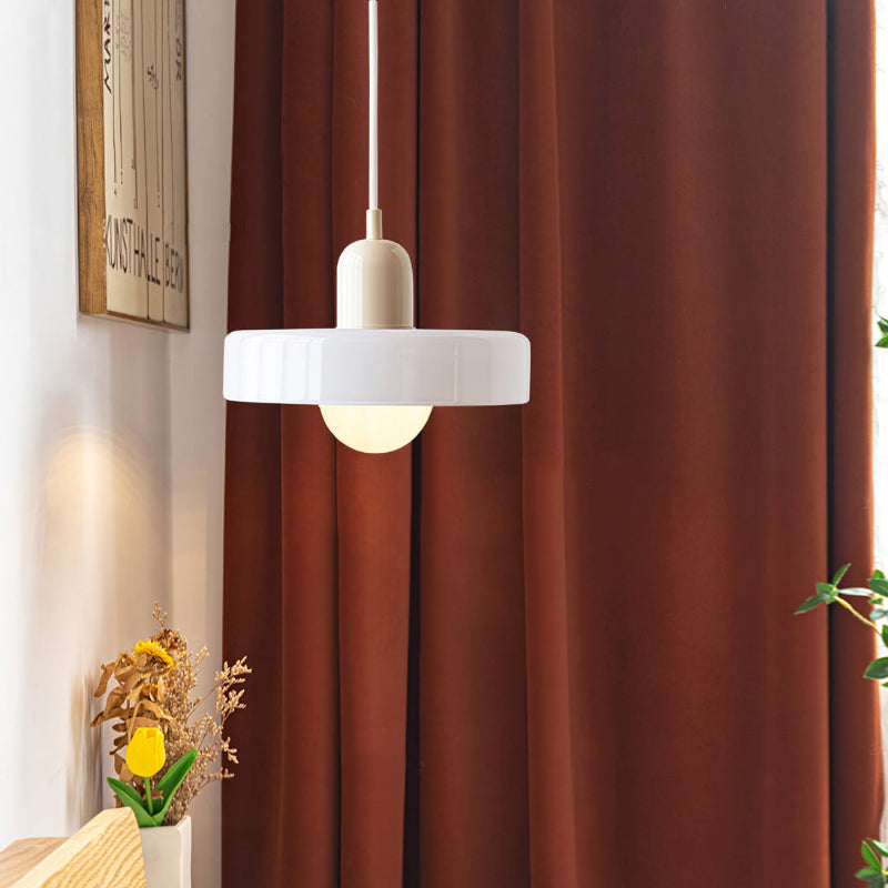 Adjustable Glass Pendant Lamp with Bauhaus Design – Dining Room and Living Room Lighting | Sansoti