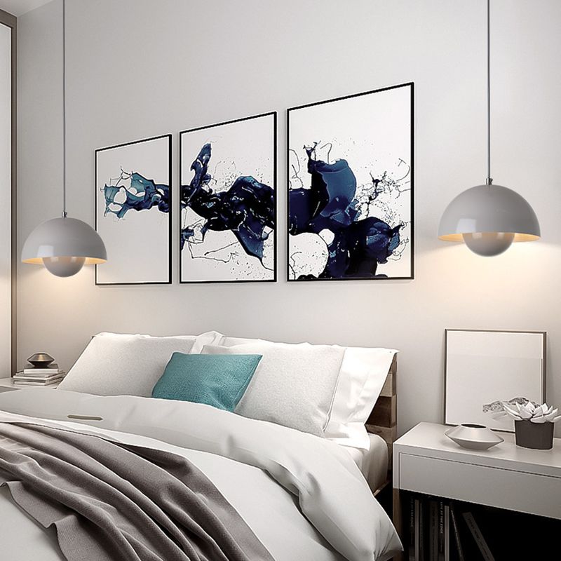 Hanglamp Scandinavisch LED Aluminium Rond Design Modern Kleuren E27 | Sansoti