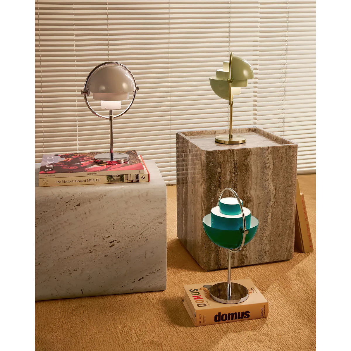 Portable Table Lamp with Integrated LED and USB Rechargeable Battery – Dimmable 330 Lumens 3000K Modern Design | Sansoti