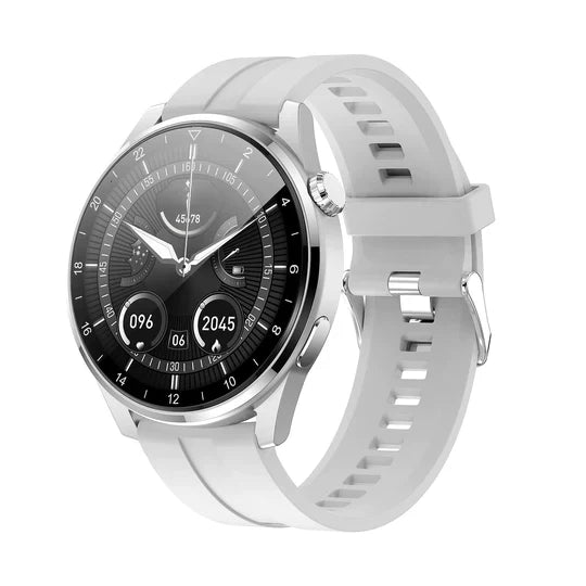 Multifunktionale Gesundheitsuhr mit Herzfrequenz- und Blutdruckmessung – wasserdichte Smartwatch mit wiederaufladbarem Akku | Sansoti