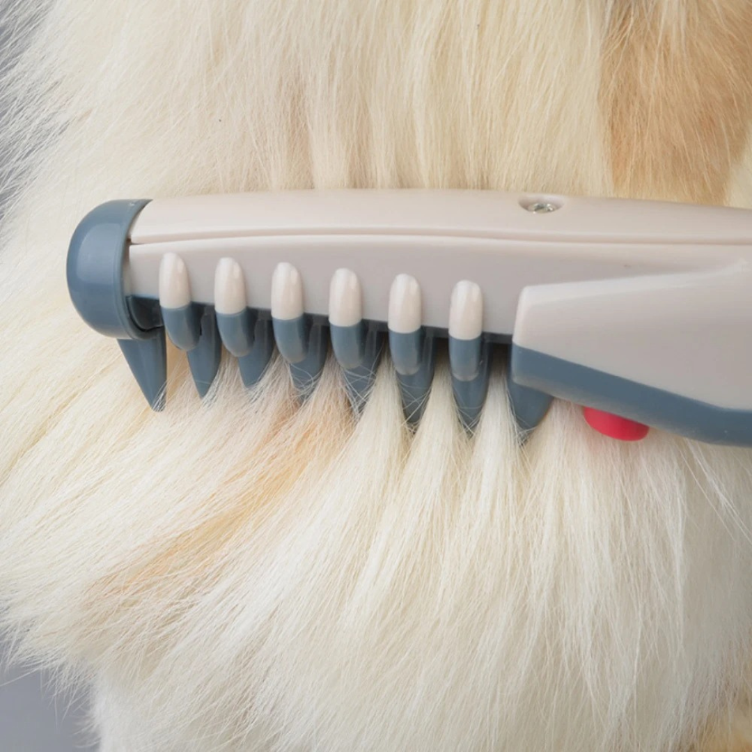 Pet Detangling Tool – Soft Coat Care for Cats & Dogs – Professional Brush Against Tangles and Mats | Sansoti