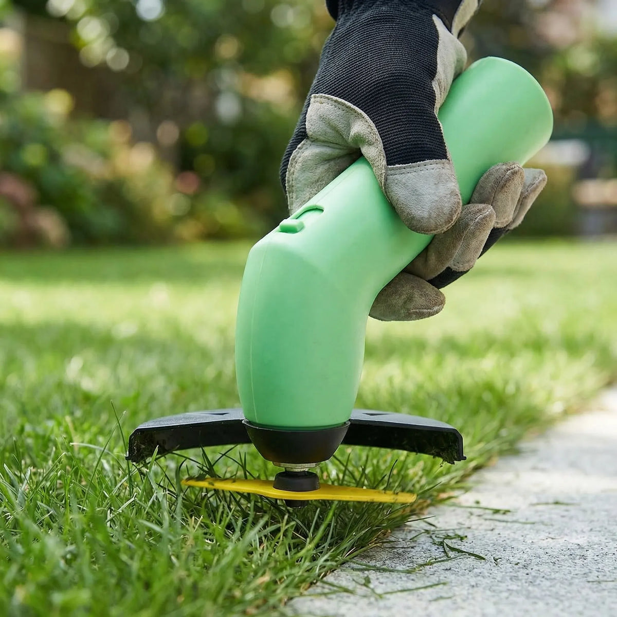 Wireless Compact Battery-Powered Grass Trimmer for Precise Edge Trimming | Sansoti