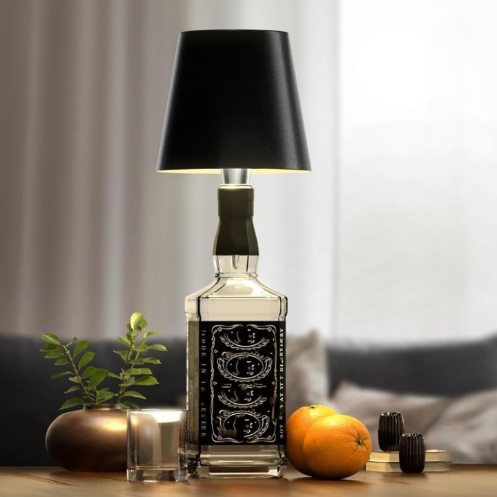 Draadloze Tafellamp met Touch Bediening Dimbaar USB Oplaadbaar Sfeerverlichting Nachtlampje voor Binnen en Buiten | Sansoti