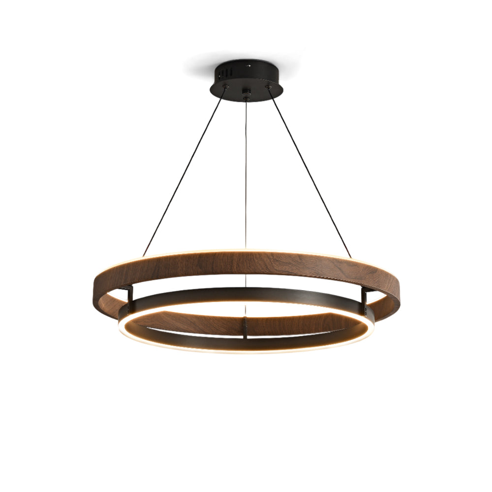 Moderne LED-Hängelampe mit Ringen – Designbeleuchtung mit warmem Licht | Sansoti