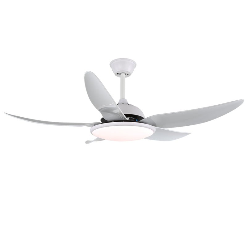 Deckenventilator Aquila Moderne Ausführung mit LED-Beleuchtung und Fernbedienung 6 Geschwindigkeiten Ø122 cm für Wohnzimmer Schlafzimmer | Sansoti