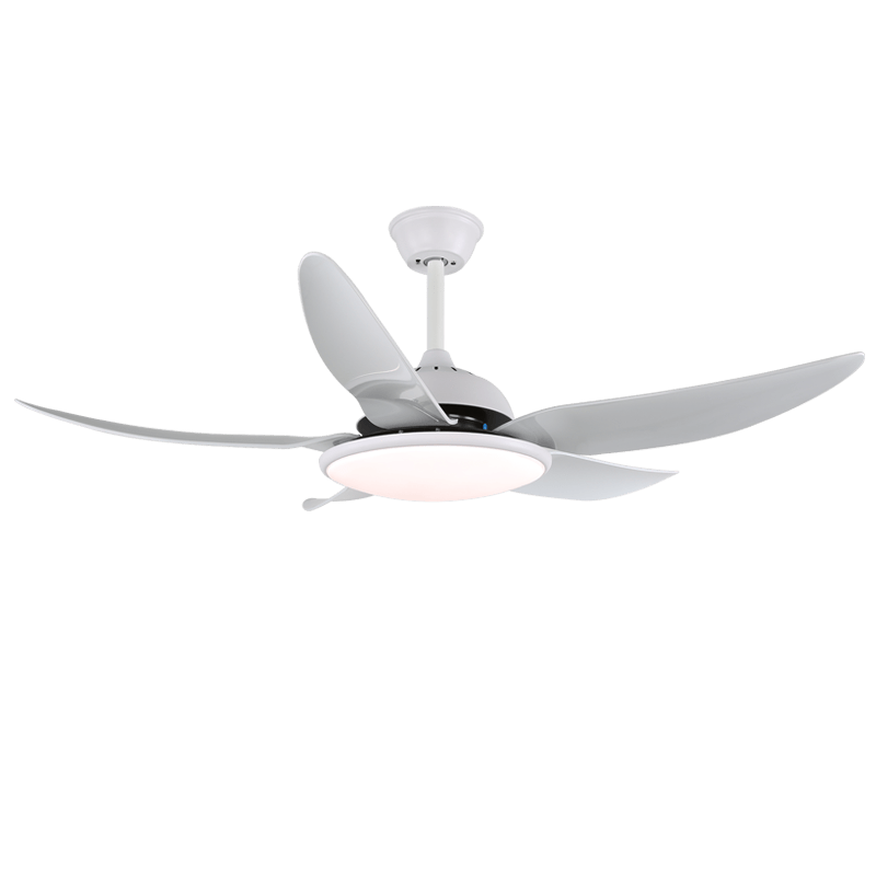 Deckenventilator Aquila Moderne Ausführung mit LED-Beleuchtung und Fernbedienung 6 Geschwindigkeiten Ø122 cm für Wohnzimmer Schlafzimmer | Sansoti