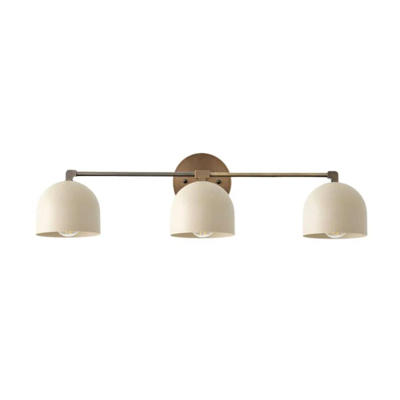 Metal Wall Lamp with Spherical Shade – Scandinavian Atmosphere Lamp for Bathroom Bedroom Living Room – Modern Wall Lighting Black Gold Brass | Sansoti
