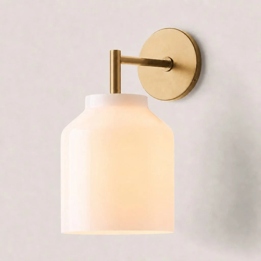 Metalen Wandlamp Minimalistisch Mat Afwerking Scandinavische Stijl Sfeerlicht voor Slaapkamer Gang Woonkamer Interieur | Sansoti