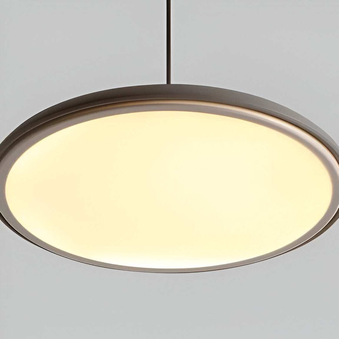 Lampa wisząca w kształcie talerza, designerska, LED 4000K, nordycka, nowoczesna, Ø25 Ø40 | Sansoti