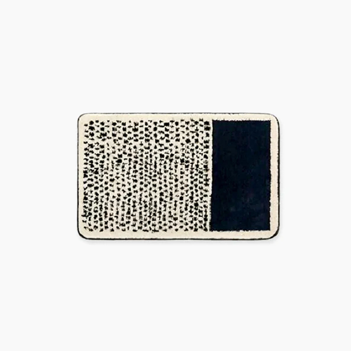 Bath Mat Polyester Acrylic Anti-Slip 40x60 45x70 50x80 cm Abstract Design Bathroom Washable Soft Carpet | Sansoti