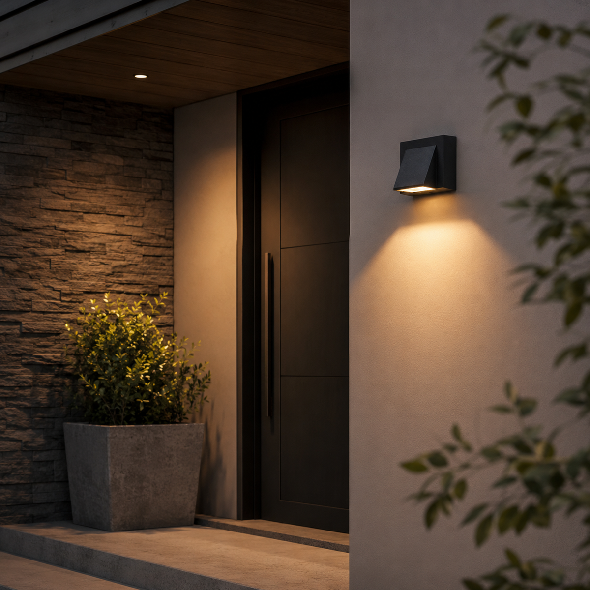 Outdoor LED Wall Light IP65 Waterproof 5W Modern Wall Lighting for Garden Balcony Front Door Ambient Outdoor Lighting | Sansoti