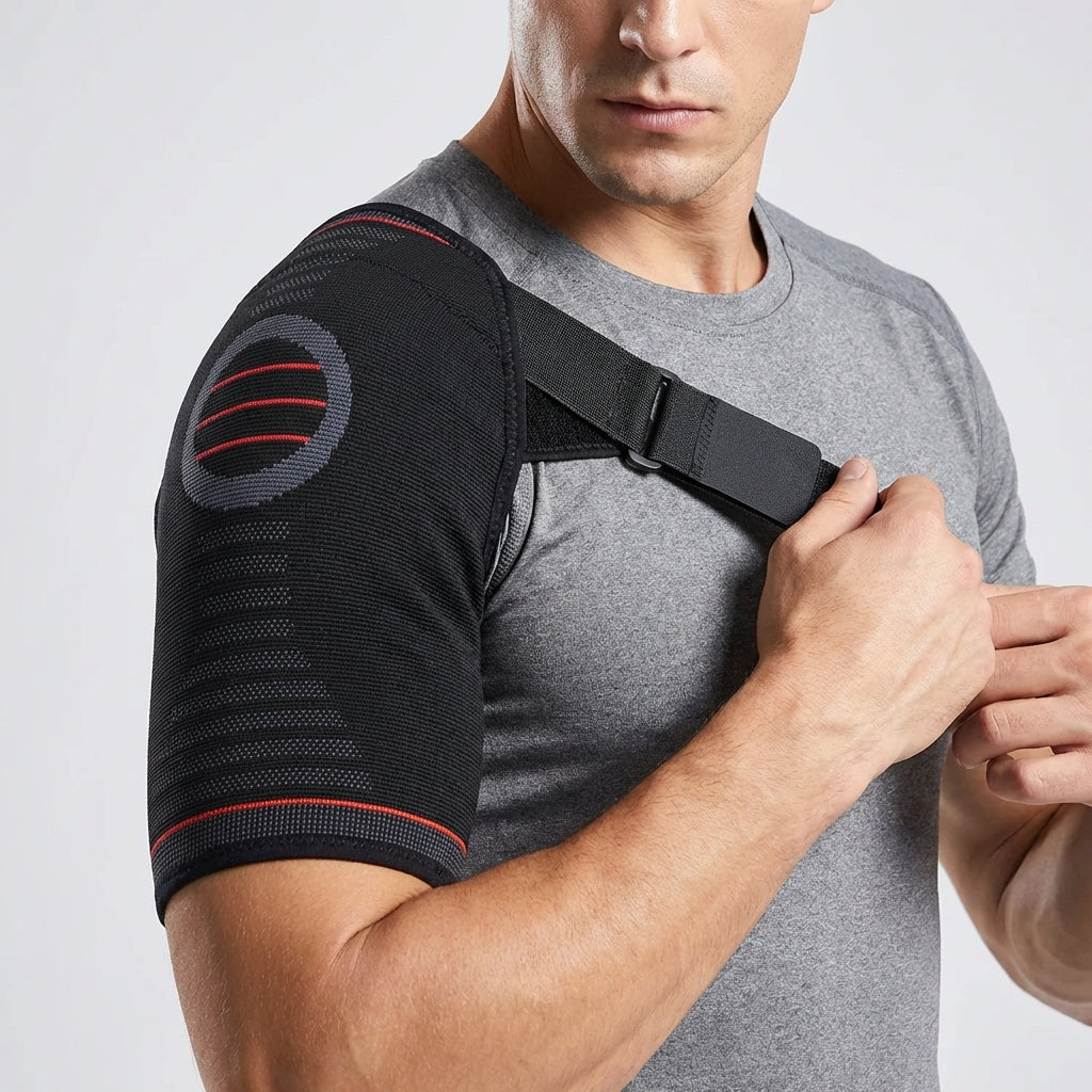 Adjustable Shoulder Brace for Stability, Recovery from Sports Injuries, and Comfortable Daily Use | Sansoti