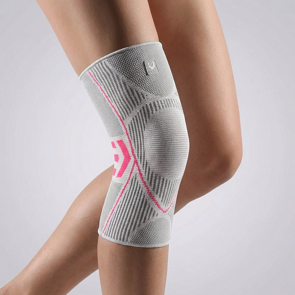 Compressie Kniebandage voor Sport en Dagelijks Gebruik Elastische Steun Stabiliteit Zwelling Blessurepreventie | Sansoti